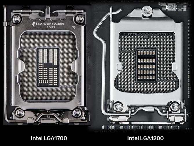 Intel LGA1700 - wyciekło nowe zdjęcie podstawki dla procesorów Intel Alder Lake i Meteor Lake [1]