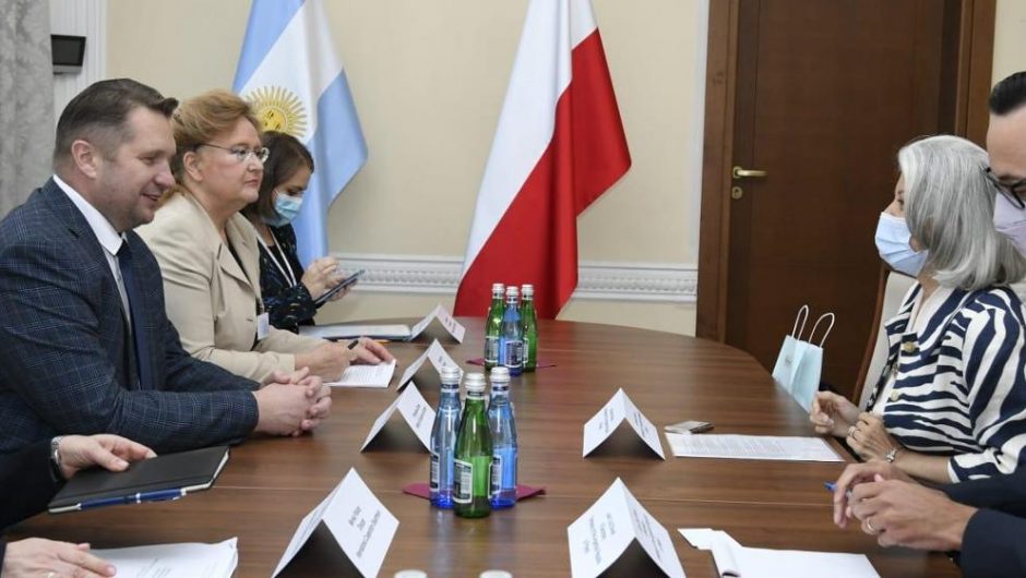 Meeting of the Minister of Education and Science with the Argentine Ambassador to Poland – Ministry of Education and Science