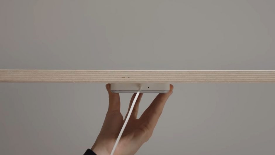 You will charge your phone with a desk.  IKEA presents the magic charger