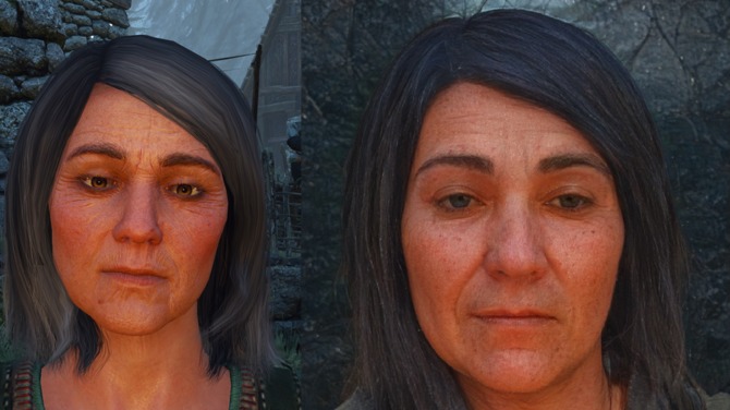 Artificial intelligence improves the models from The Witcher 3: Wild Hunt.  NPCs get a new, truly realistic look [2]