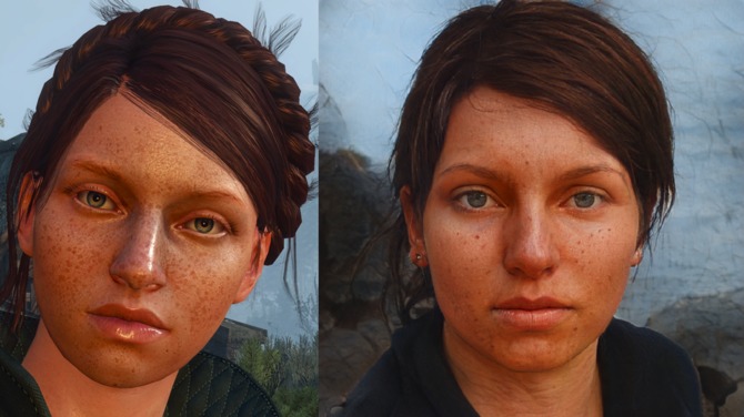 Artificial intelligence improves the models from The Witcher 3: Wild Hunt.  NPCs get a new, truly realistic look [4]