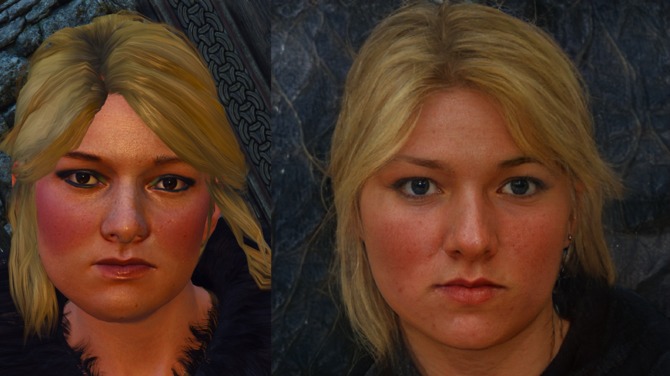 Artificial intelligence improves the models from The Witcher 3: Wild Hunt.  NPCs get a new, truly realistic look [7]