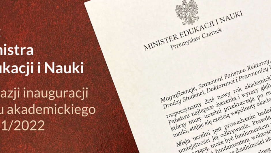 The letter of the Minister of Education and Science on the occasion of the opening of the school year 2021/2022 – Ministry of Education and Science