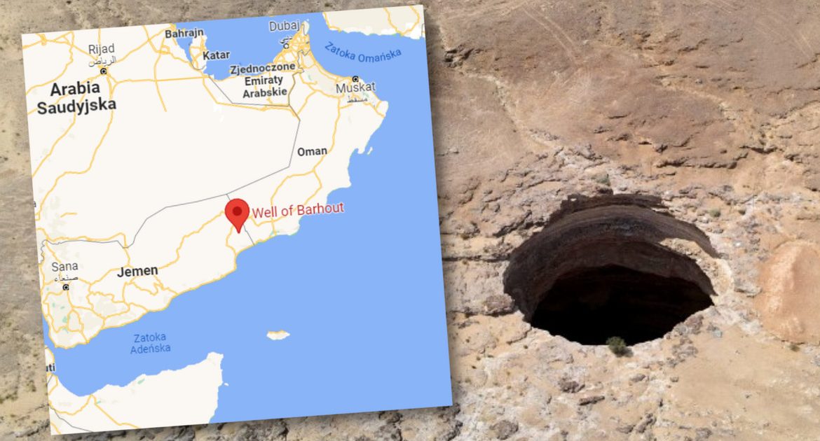 Yemen: The Mysterious "Hell Well".  We already know what you're hiding