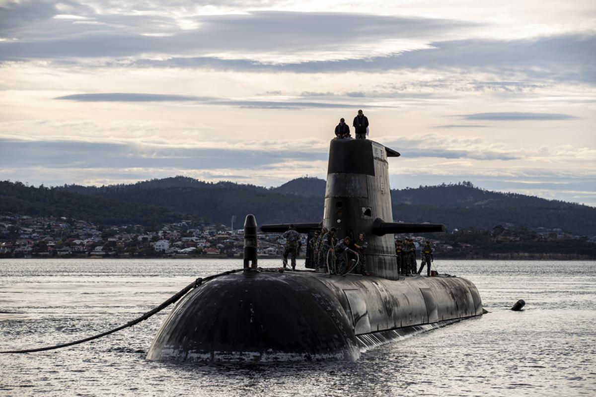 The Royal Australian Navy's HMAS Sheean submarine.