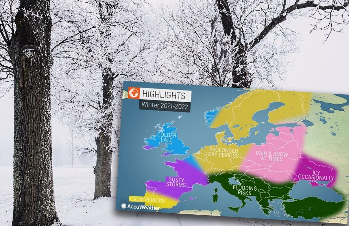 Winter weather in Europe, a wave of frost and ice storms.  What about Poland?