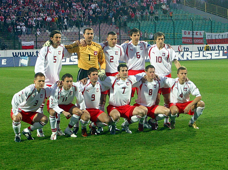 The formation of the Polish national team for the match against Azerbaijan (March 26, 2005)