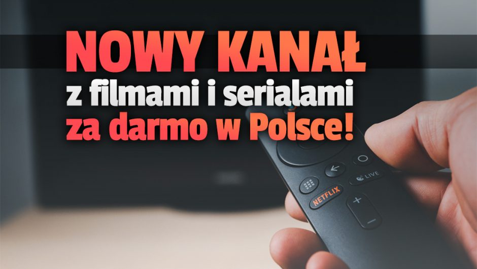 A brand new channel has appeared with movies and series available for free in Poland!  Broadcast in HD quality