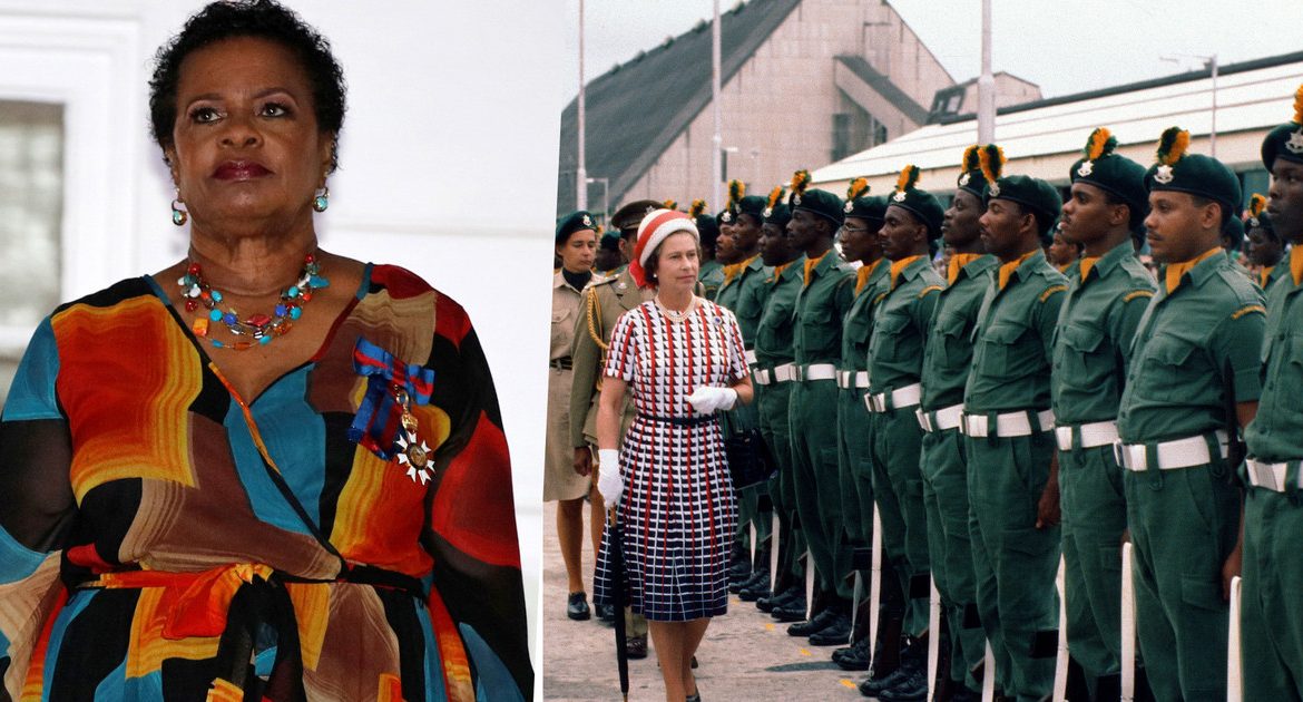 Barbados.  The end of the reign of Elizabeth II.  The rise of the republic