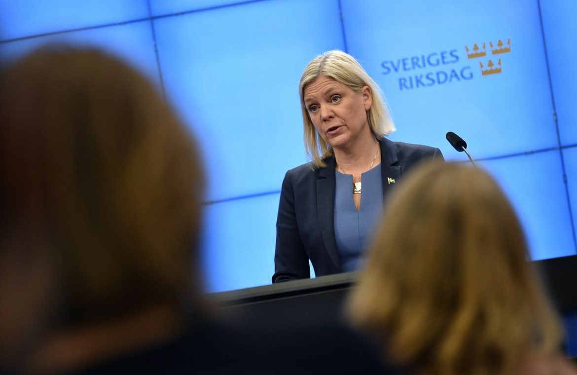 Sweden's first female prime minister has resigned.  After a few hours of selection