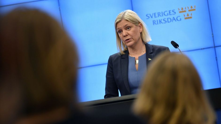 Sweden’s first female prime minister has resigned.  After a few hours of selection
