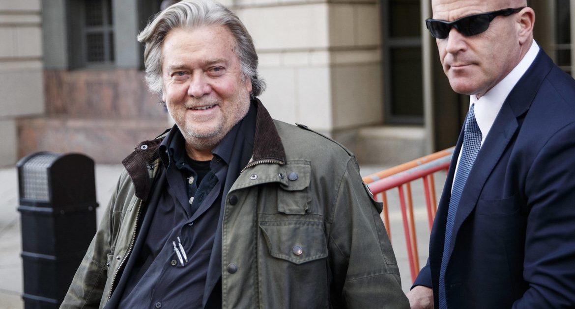 United States of America.  Steve Bannon received allegations of congressional evasion