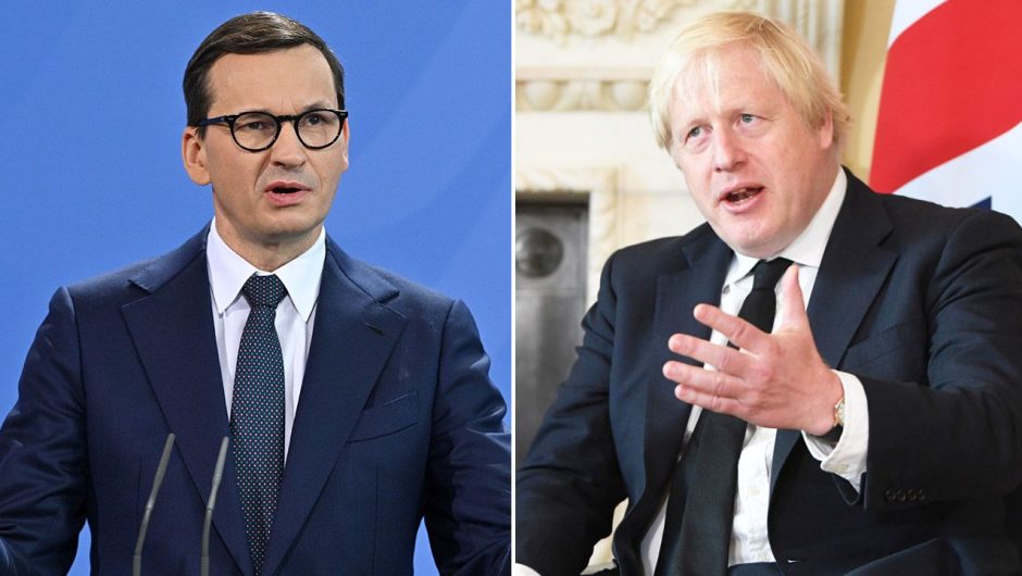 On Friday, Morawiecki will speak with Johnson about the situation on the Polish-Belarusian border