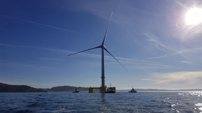 Aker will invest millions of pounds in the value chain for floating wind farms in Scotland