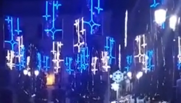 Inverted crosses, nativity scene with genitals - this is how the West celebrates Christmas