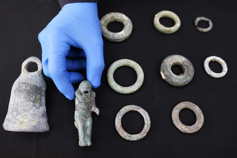 Some artifacts have been found in shipwrecks off the coast of Israel