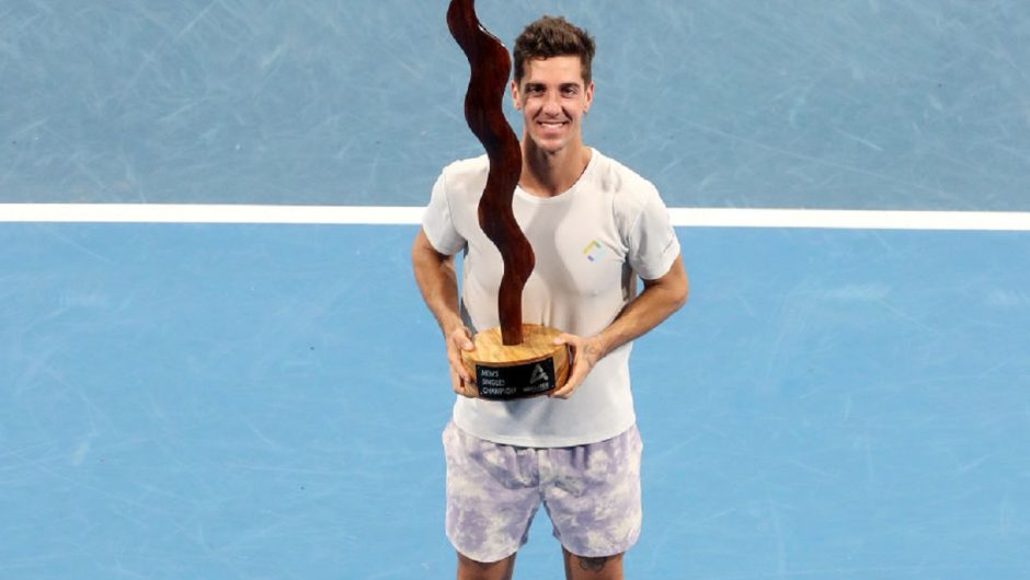Thanci Kokkinakis is finally here!  The new champion in Adelaide
