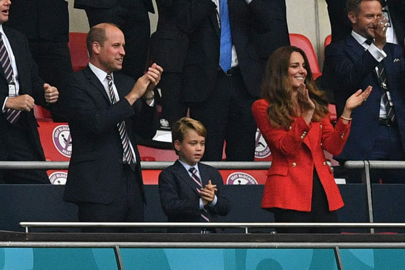 Prince William, Duchess Kate, Prince George, Euro 2020: The Dukes of Cambridge cheer on their team