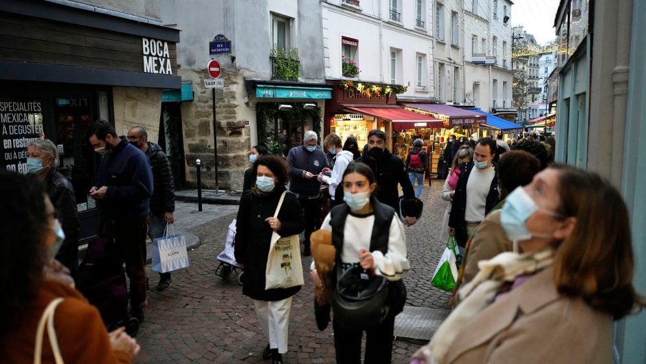 France.  Commitment to wearing masks outdoors and other new restrictions.  The reason is the Omicron strike