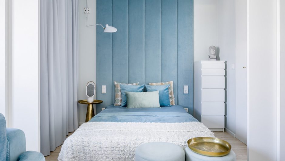 How to visually enlarge a small bedroom?  The simplest four ways