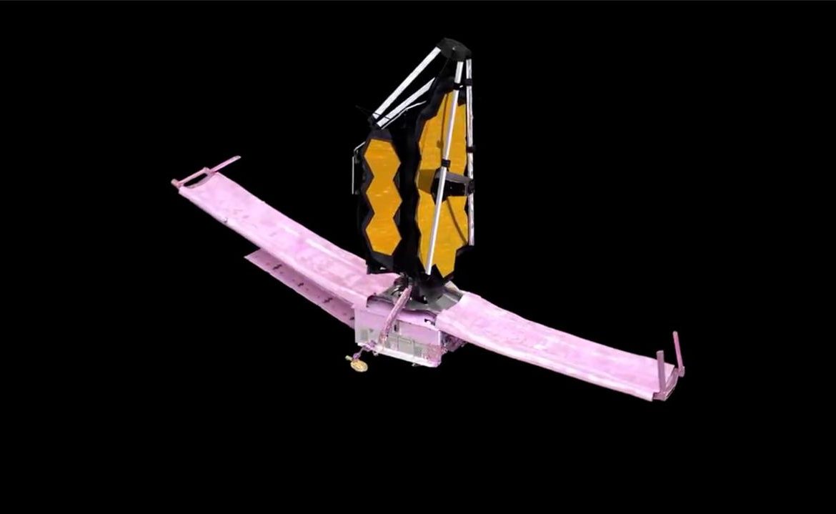 NASA.  The James Webb Space Telescope has reached its final orbit.  "welcome home"