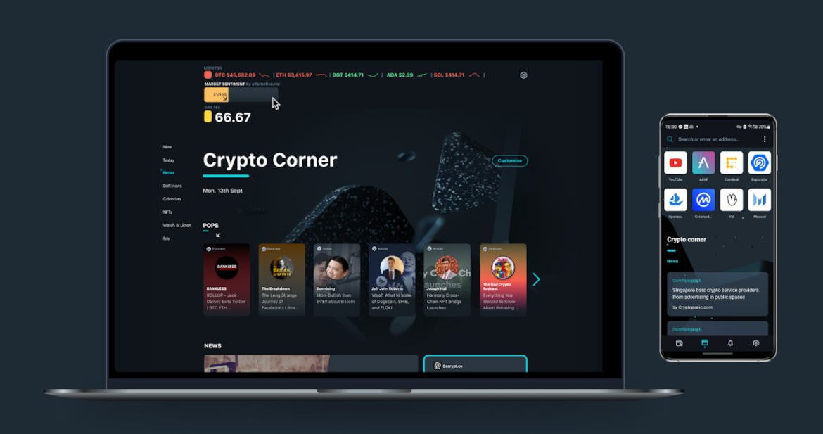 Opera Crypto Browser - Web3 Browser with Built-in Crypto Wallet