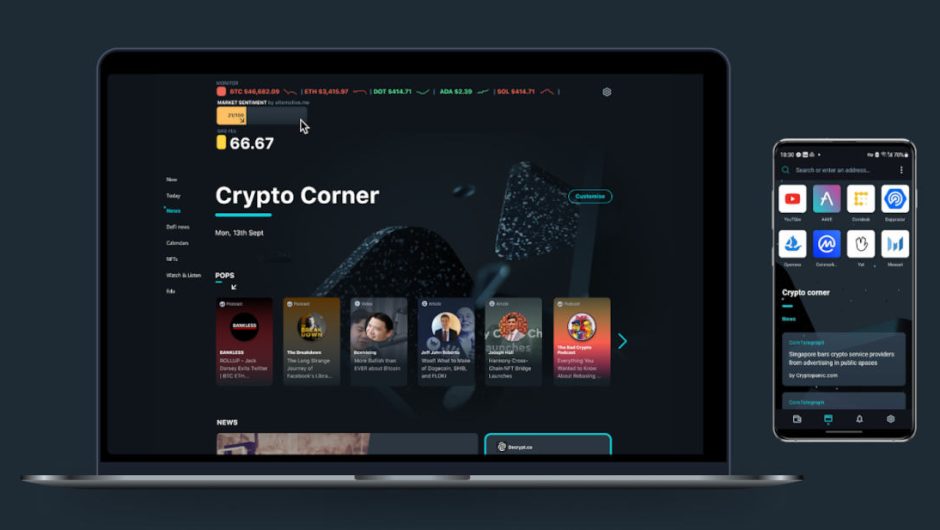 Opera Crypto Browser - Web3 Browser with Built-in Crypto Wallet
