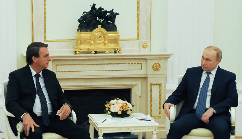 Brazilian President Jair Bolsonaro and Russian President Vladimir Putin