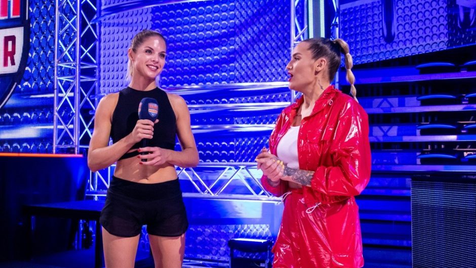 Anna Szostak of Inowrocław in the fifth edition of “Ninja Warrior Polska”.  We have pictures!