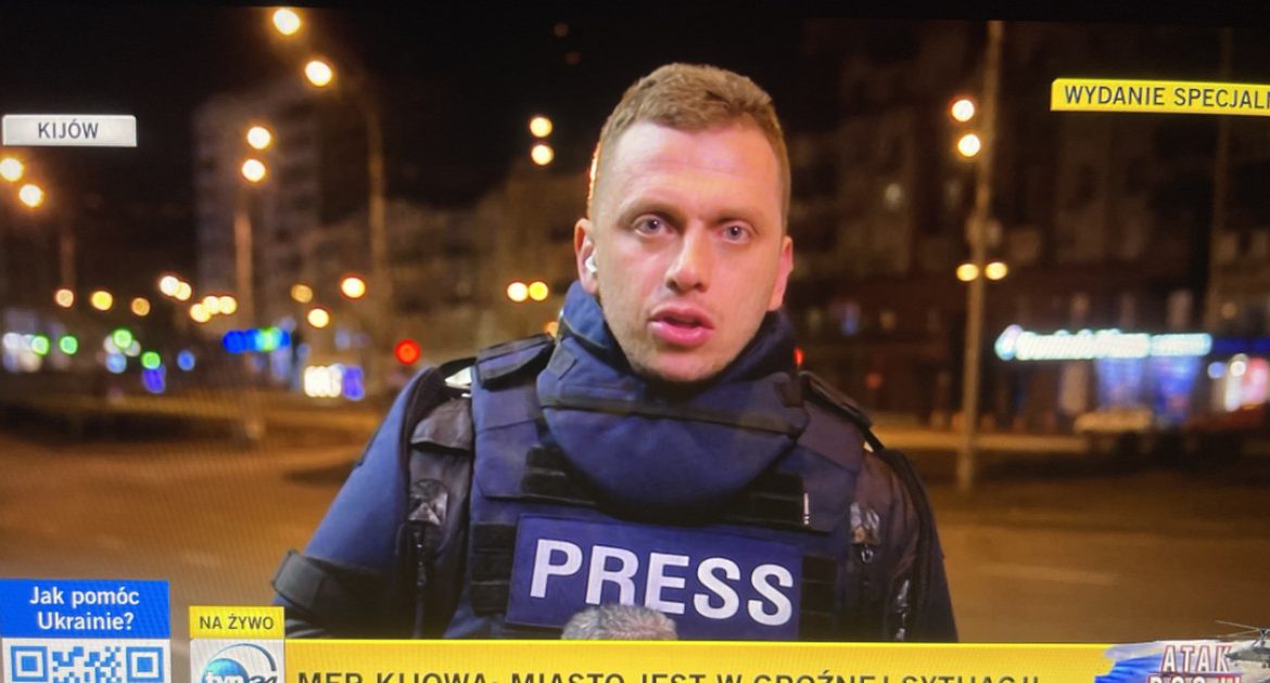 Russia's invasion of Ukraine: saboteurs pretending to be Poles.  TVN journalist arrested