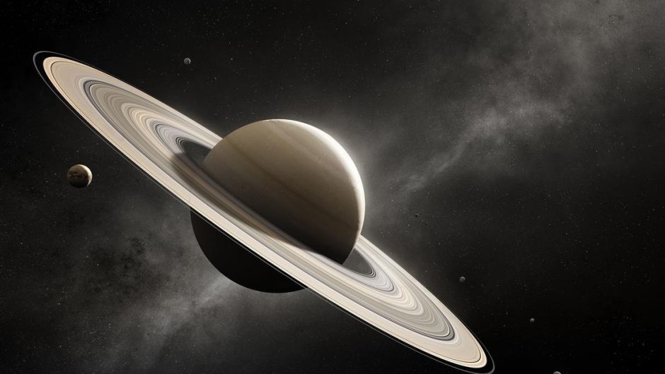 Saturn has unusual aurora borealis.  They are motivated by something other than what is on Earth