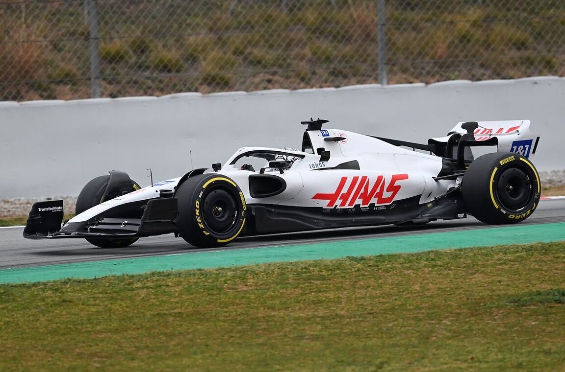 Haas big problems before the test.  Won't they arrive in time?