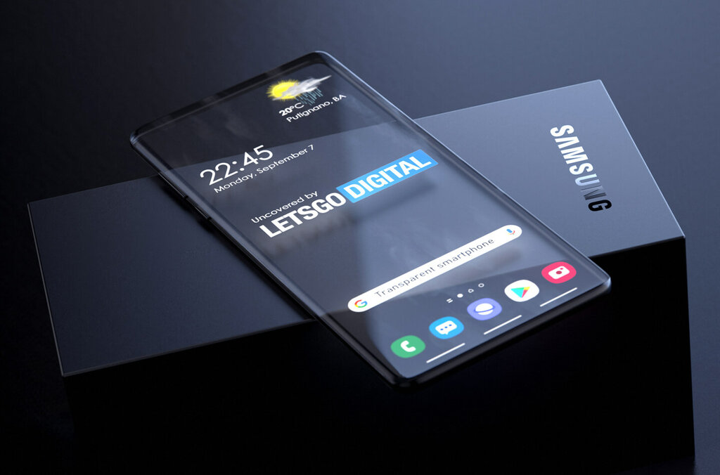 Samsung's transparent graphics smartphone is more than amazing!
