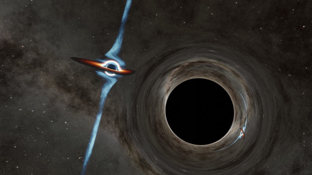A new pair of supermassive black holes has been discovered.  Contribution of the Astronomical Observatory of the University of Warsaw