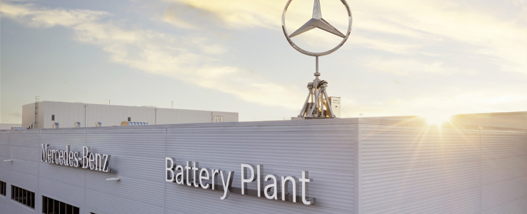 Mercedes-Benz opens a battery factory in the USA