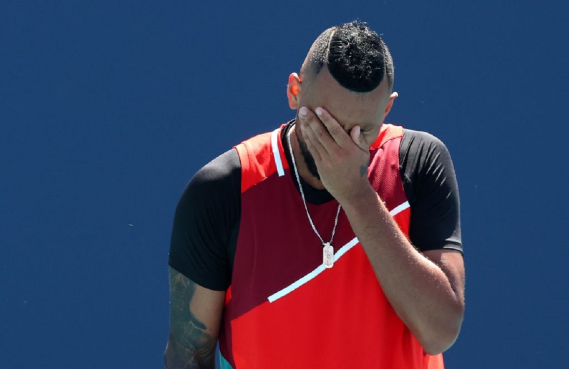 Nick Kyrgios is causing trouble again.  And the missiles and sanctions flew