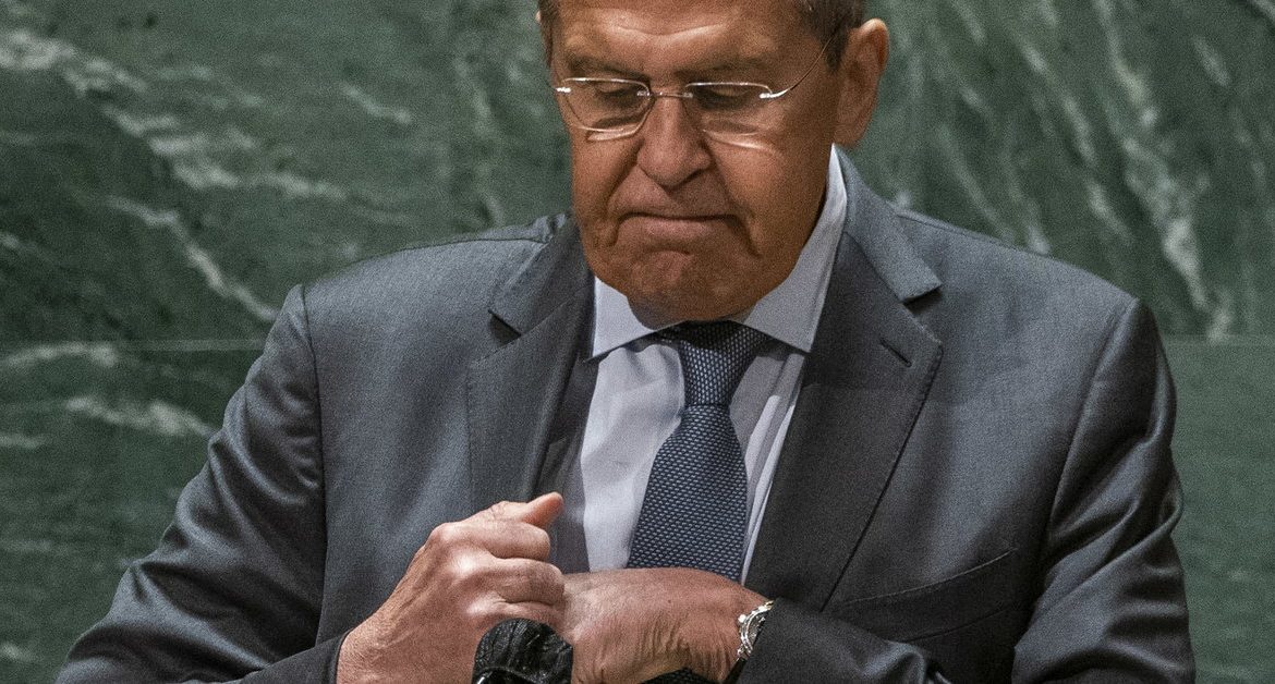Sergey Lavrov was surprised by the imposition of sanctions on Russian athletes