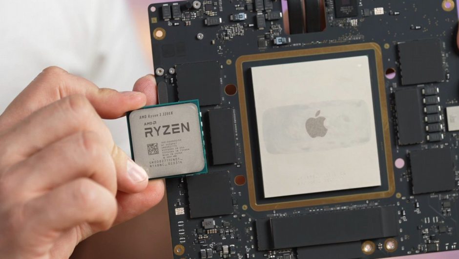 The Apple M1 Ultra is giant;  AMD Ryzen processor is a game with it