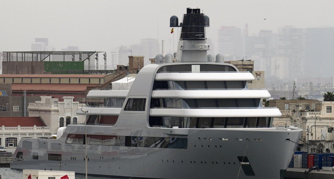 This is how Abramovich's luxury yacht escapes penalties.  They disclosed monitoring data