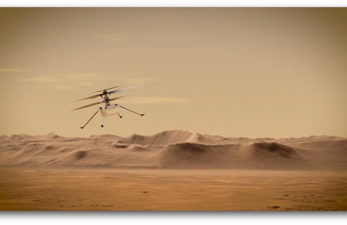 Mars: ingenuity with record-breaking flight number 25