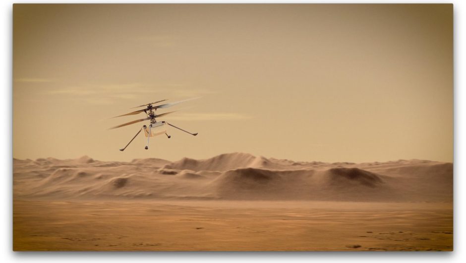 Mars: ingenuity with record-breaking flight number 25