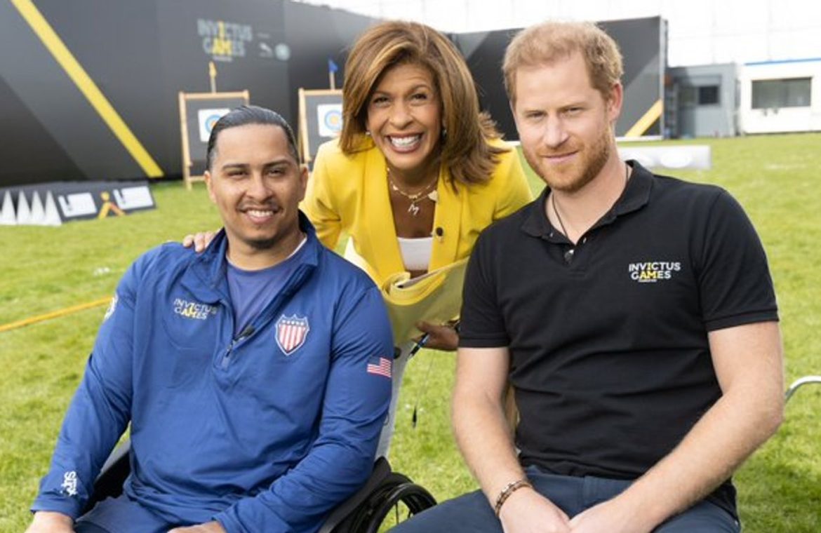Prince Harry talks about the Queen's visit and life in the US during an interview with Hoda Kotb at Invictus Games