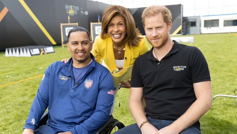 Prince Harry talks about the Queen’s visit and life in the US during an interview with Hoda Kotb at Invictus Games