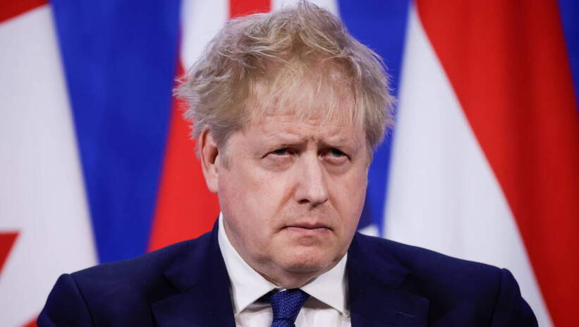British Prime Minister Boris Johnson announced that he will deliver artillery weapons to Ukraine