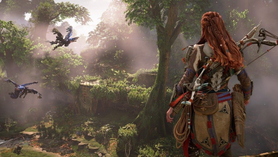 Aloy you don’t need to bend down to loot;  Horizon players are happy with the change