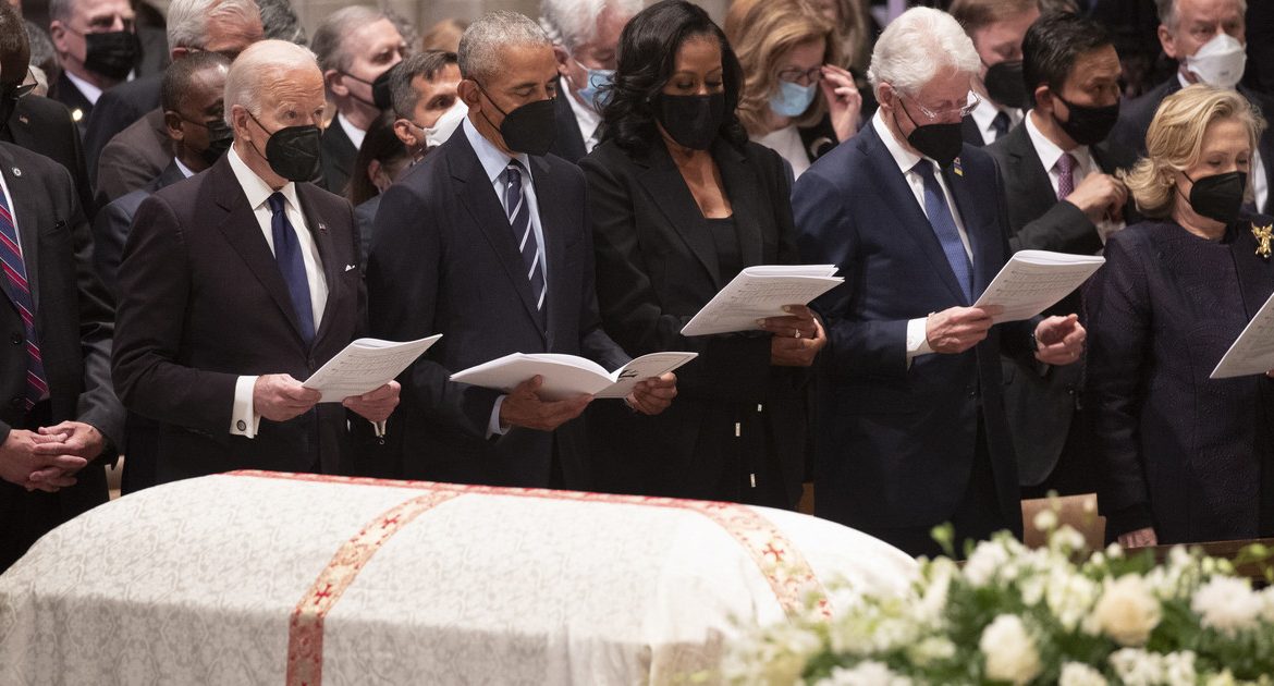 Funeral of former US Secretary of State Madeleine Albright [GALERIA]