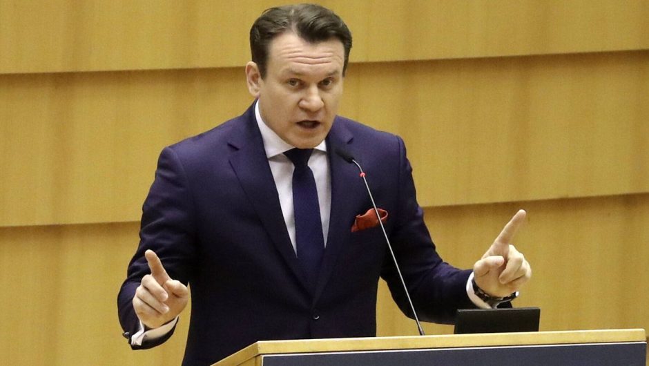 Tarczyński in the European Parliament on the Pegasus affair, he says to Hallecki and MEPs where you were hypocritical