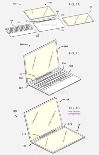 MacBook with detachable keyboard