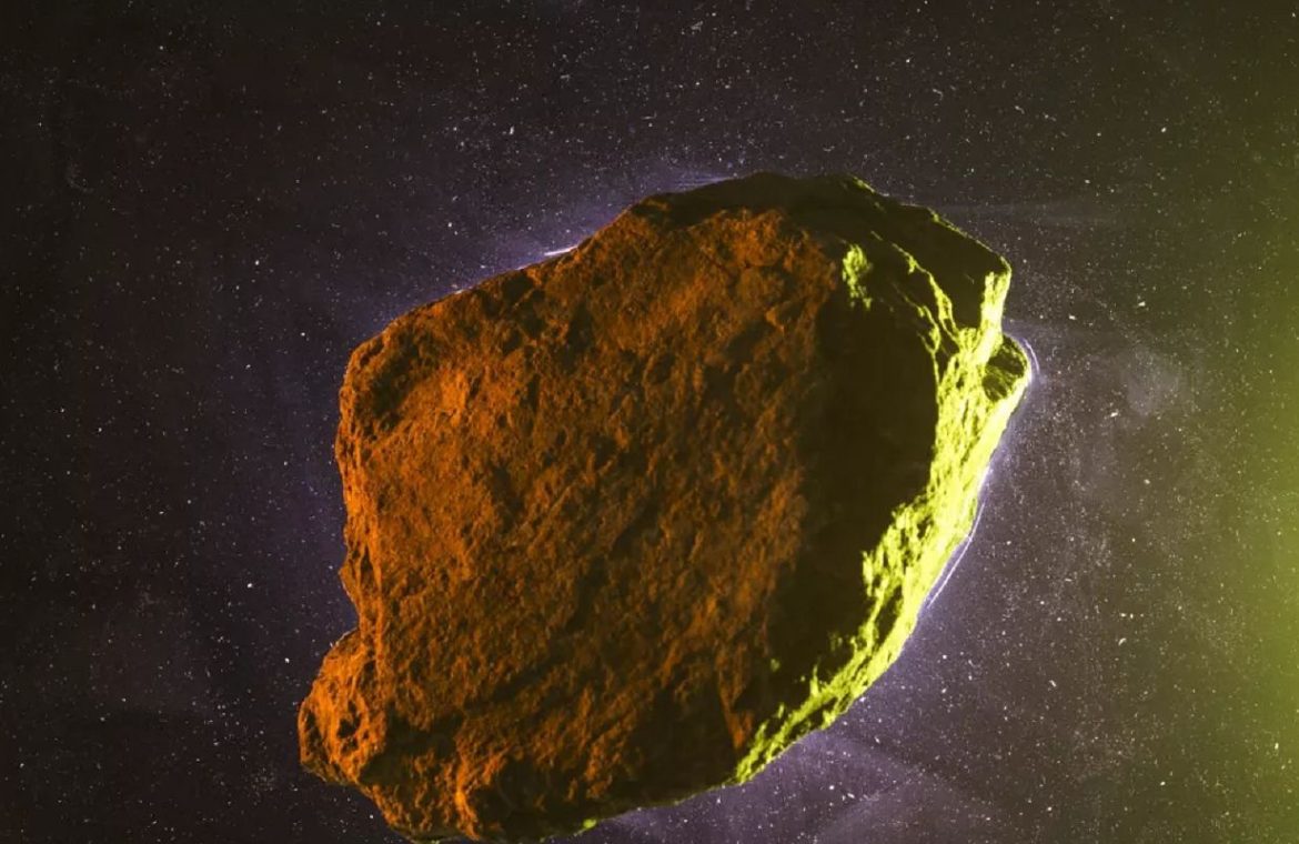 A huge asteroid flies near the Earth.  NASA released a message - o2