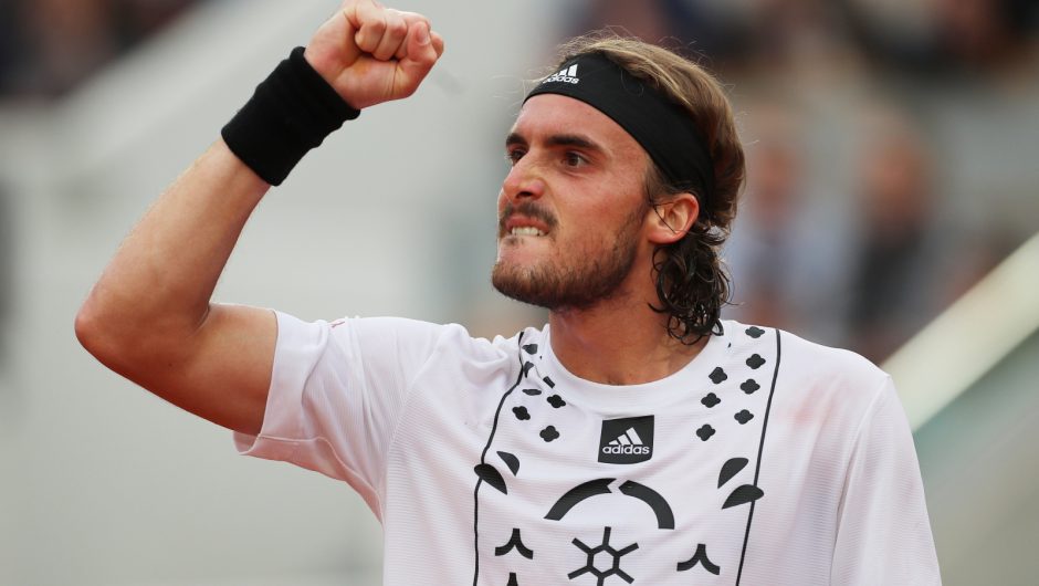 It wasn't easy for the young competitors.  Stefanos Tsitsipas was driven crazy